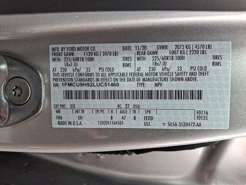 Used 2020 Ford Escape SEL image 28