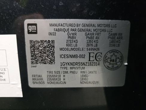 Used 2022 Cadillac XT5 Premium Luxury image 19