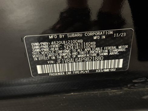 Used 2023 Subaru WRX Limited image 27