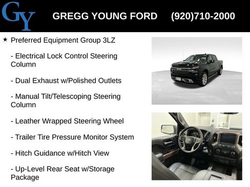 Used 2019 Chevrolet Silverado 1500 High Country w/ Technology Package image 37