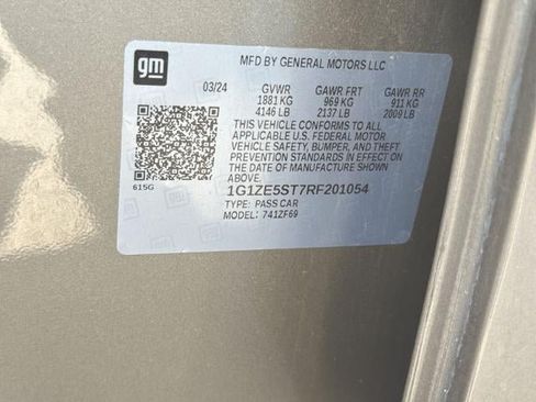Certified 2024 Chevrolet Malibu LT FWD image 35