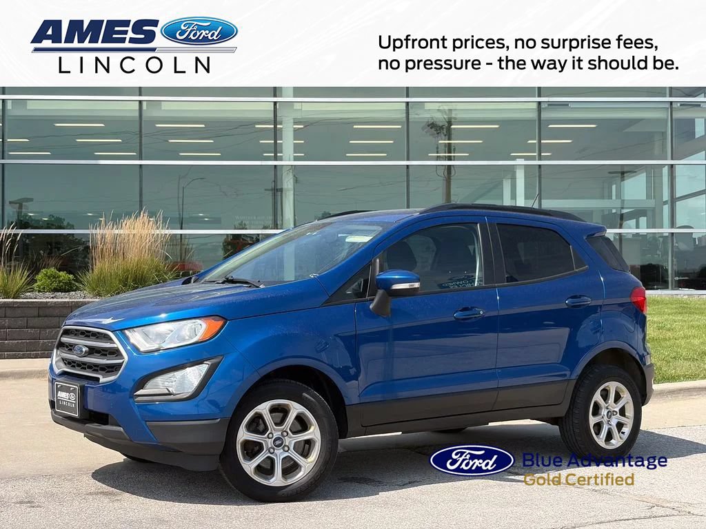 Certified 2021 Ford EcoSport SE w/ SE Convenience Package AWD/4WD image 1