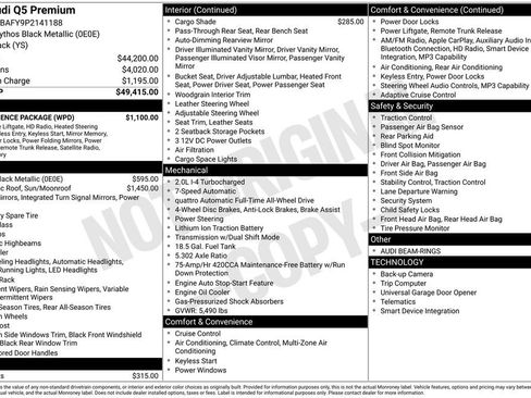 Used 2023 Audi Q5 2.0T Premium w/ Convenience Package image 2