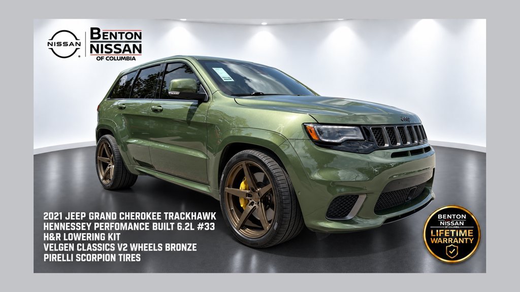 Used 2021 Jeep Grand Cherokee Trackhawk AWD/4WD 360° Tour