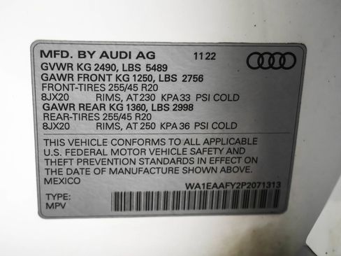 Used 2023 Audi Q5 2.0T Premium Plus w/ Premium Plus Package AWD/4WD image 55