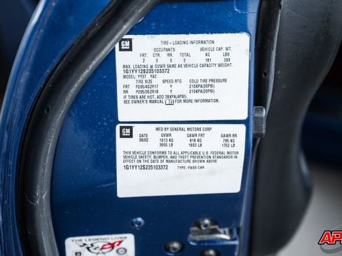 Used 2003 Chevrolet Corvette Z06 w/ Memory Package, 3 Drivers image 59