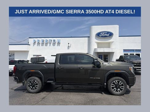 Used 2022 GMC Sierra 3500 AT4 w/ AT4 Preferred Package AWD/4WD image 1