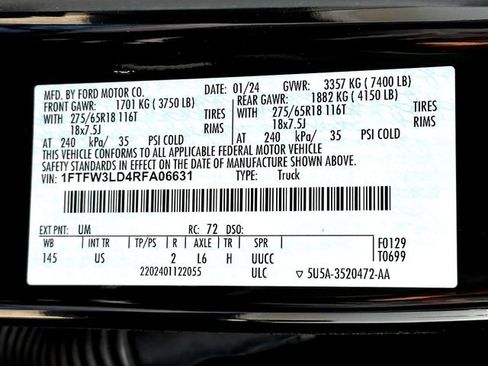 Used 2024 Ford F150 XLT w/ Mobile Office Package AWD/4WD image 32