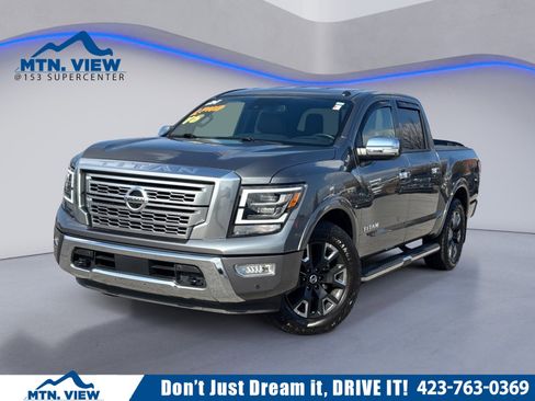 Used 2021 Nissan Titan Platinum Reserve image 1