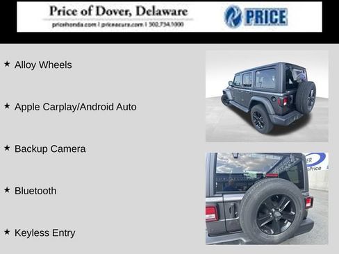 Used 2022 Jeep Wrangler Unlimited Sport AWD/4WD image 2