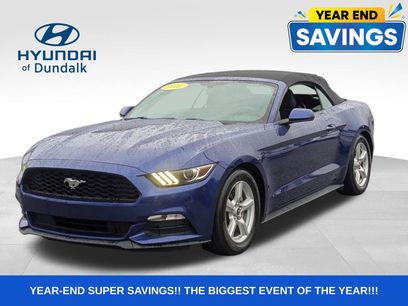 Used 2016 Ford Mustang Convertible