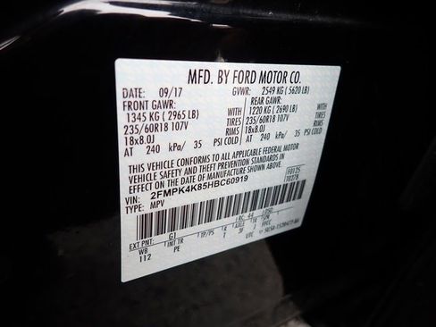 Used 2017 Ford Edge Titanium w/ Equipment Group 301A image 22