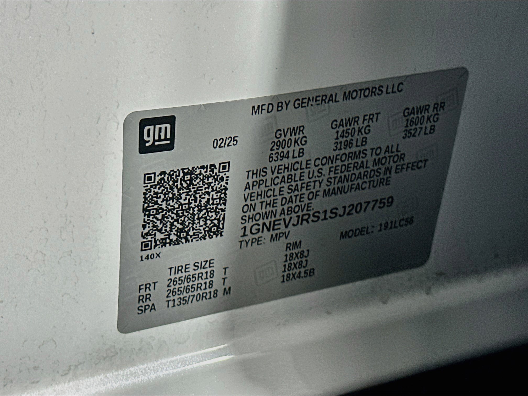 Used 2025 Chevrolet Traverse Z71 AWD/4WD image 12
