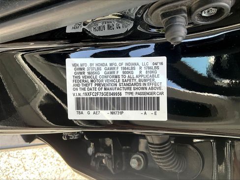 Used 2016 Honda Civic EX image 18