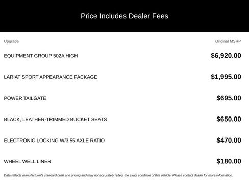 Used 2021 Ford F150 Lariat w/ Equipment Group 502A High RWD image 4
