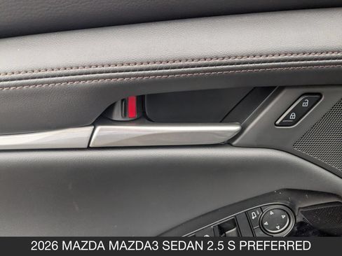 New 2026 MAZDA MAZDA3 2.5 S Sedan w/ Preferred Pkg FWD image 13