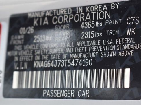 Certified 2026 Kia K5 GT-Line w/ GT-Line Premium Package FWD image 38