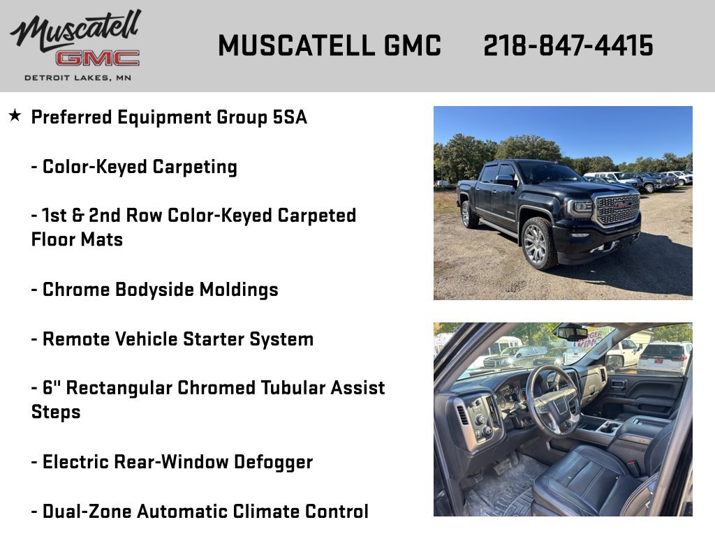 Used 2018 GMC Sierra 1500 Denali w/ Denali Ultimate Package AWD/4WD image 12