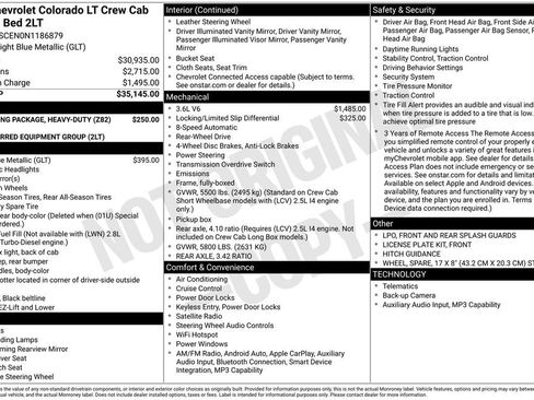 Used 2022 Chevrolet Colorado LT RWD image 17