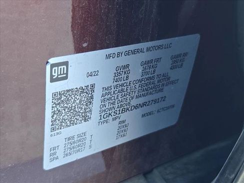 Used 2022 GMC Yukon SLT w/ SLT Premium Package image 20