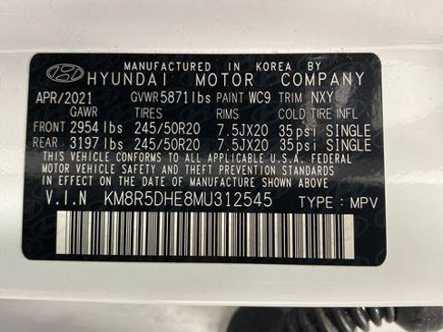Used 2021 Hyundai Palisade Limited w/ Cargo Package AWD/4WD image 29