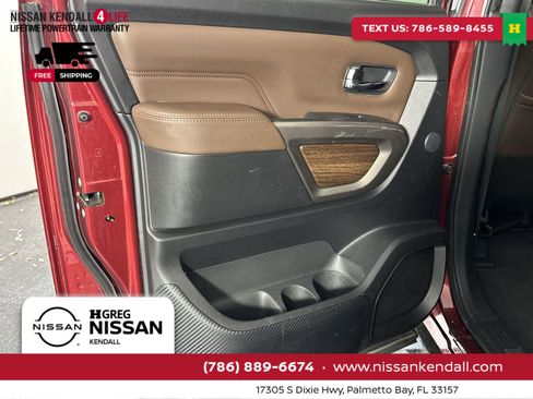 Certified 2021 Nissan Titan Platinum Reserve w/ Moonroof Package image 34