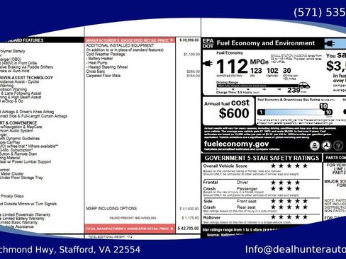 Used 2022 Kia Niro EX w/ Cold Weather Package FWD image 36