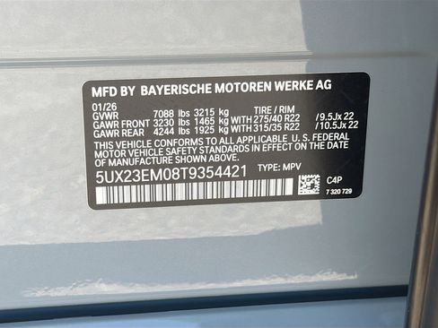 New 2026 BMW X7 xDrive40i w/ M Sport Package image 43