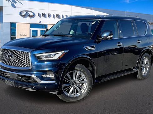 Used 2021 INFINITI QX80 Luxe image 1