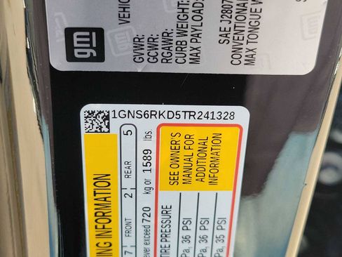 New 2026 Chevrolet Tahoe RST w/ Advanced Technology Package image 25