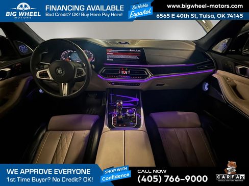 Used 2021 BMW X7 M50i w/ Dynamic Handling Package AWD/4WD image 14
