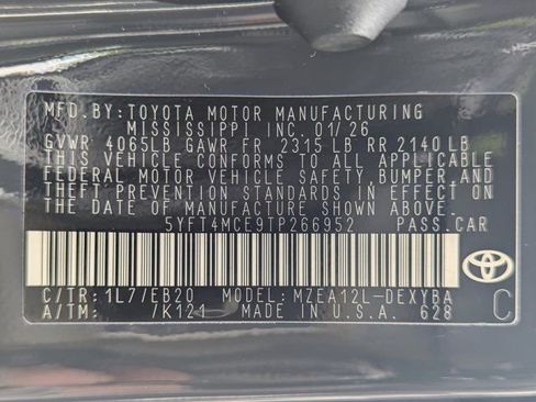 Used 2026 Toyota Corolla XSE FWD image 28