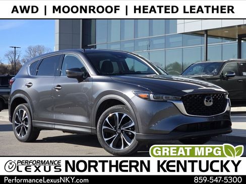 Used 2022 MAZDA CX-5 AWD 2.5 S w/ Premium Package image 1