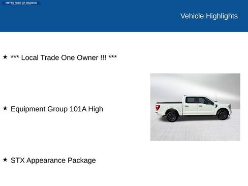 Used 2022 Ford F150 XL w/ STX Appearance Package image 2