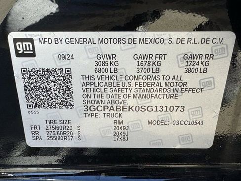 Used 2025 Chevrolet Silverado 1500 Custom w/ Turbomax Blackout Package image 28