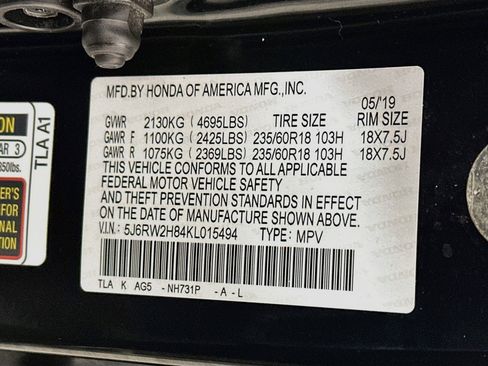 Used 2019 Honda CR-V EX-L image 30
