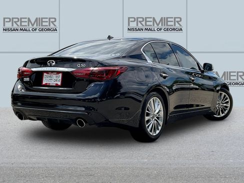 Used 2021 INFINITI Q50 Luxe w/ Cargo Package RWD image 7