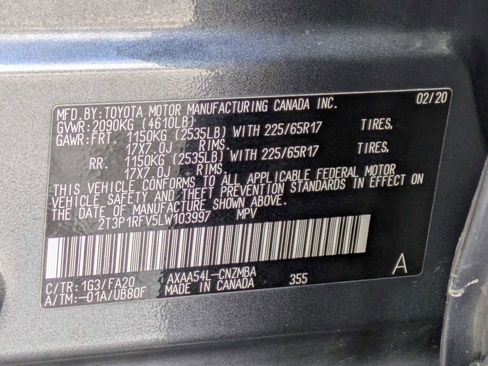 Used 2020 Toyota RAV4 XLE w/ Convenience Package image 34