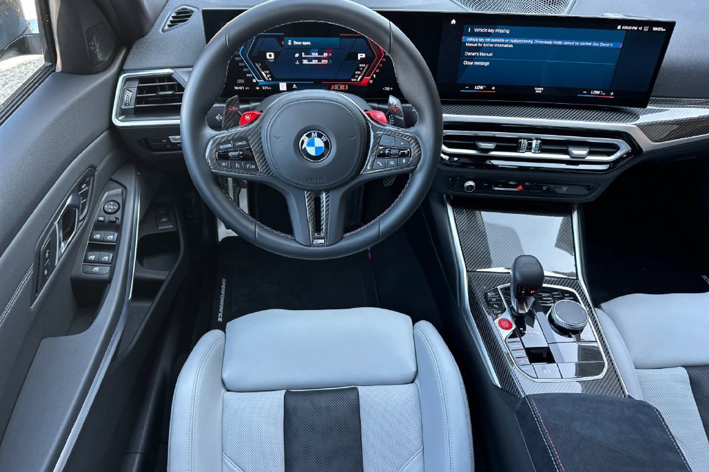 Used 2024 BMW M3 Competition w/ Parking Assistance Package RWD image 15