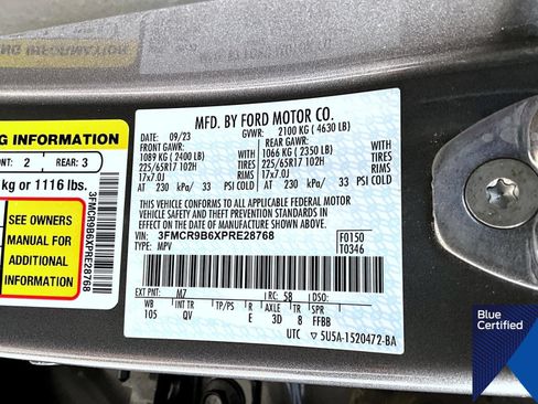 Certified 2023 Ford Bronco Sport Big Bend w/ Convenience Package AWD/4WD image 27