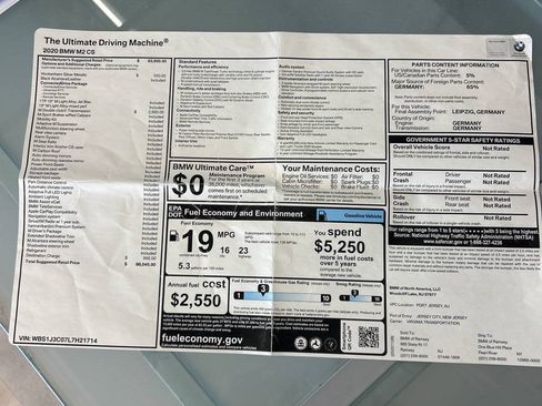 Used 2020 BMW M2 CS RWD image 83