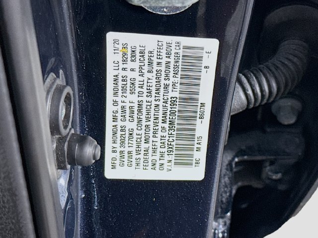 Used 2021 Honda Civic EX image 39