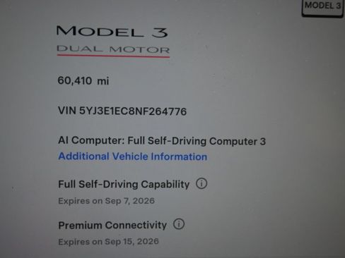 Used 2022 Tesla Model 3 Performance AWD/4WD image 21