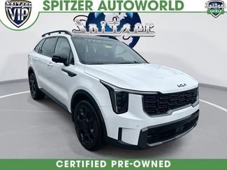 Certified 2025 Kia Sorento SX Prestige w/ Olive Brown Leather Package AWD/4WD video 1
