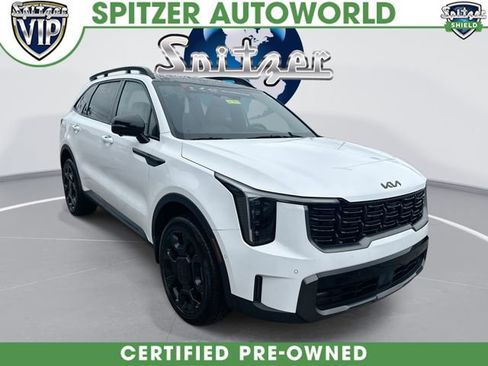 Certified 2025 Kia Sorento SX Prestige w/ Olive Brown Leather Package AWD/4WD image 1