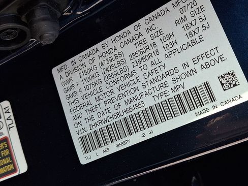 Used 2020 Honda CR-V EX image 30