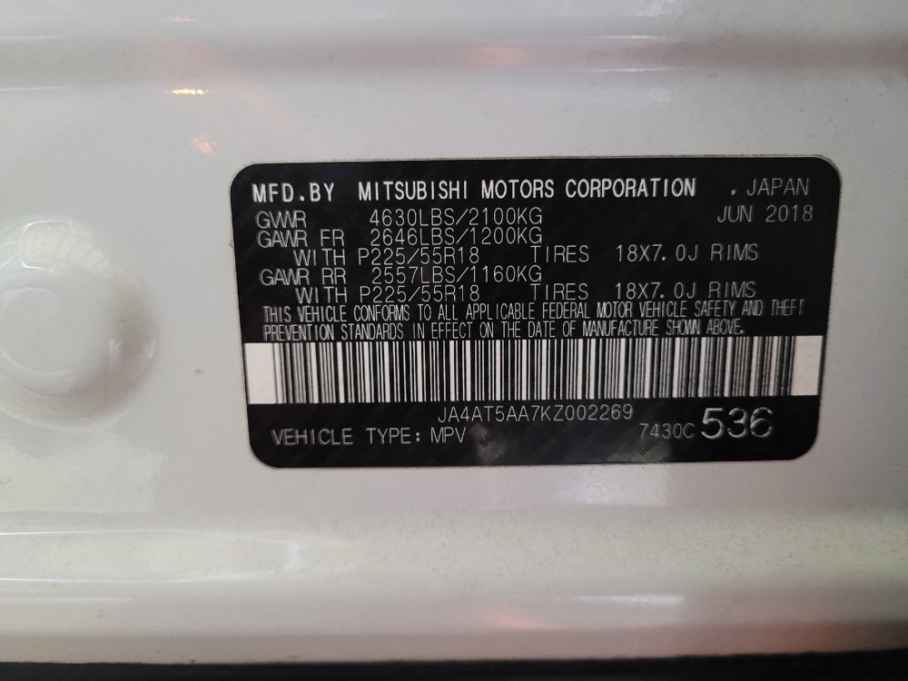 Used 2019 Mitsubishi Eclipse Cross SE AWD/4WD image 33