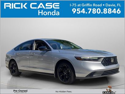 Certified 2025 Honda Accord SE
