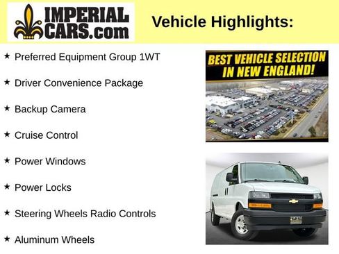 Certified 2025 Chevrolet Express 3500 Extended w/ Driver Convenience Package RWD image 3