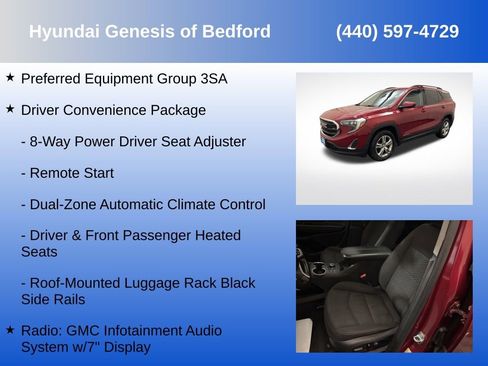 Used 2018 GMC Terrain SLE w/ Driver Convenience Package image 7